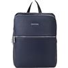 Valentino zaino con scomparto per laptop Marnier Backpack Blu blu scuro