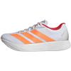 adidas Uomo Duramo RC2 Running Shoes, Ftwr White/Lucid Orange/Dash Grey, 45 1/3 EU