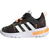 Adidas Unisex - Bimbi 0-24 Racer TR23 Shoes Kids, Shadow Olive/Cloud White/Orange, 19 EU