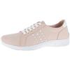 Andrea Conti Damen Low Top Sneaker, Scarpe da Ginnastica Donna, Rosa Bianco, 37 EU