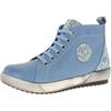 Andrea Conti Sneaker Alte da Donna, Scarpe da Ginnastica, Infinity Blue, 38 EU