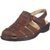 Hans Herrmann Collection Napoli 02U0081-50, Sandali Uomo, Marrone (Braun/t. Moro), 40