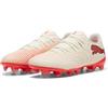 Puma Scarpa da Calcio Unisex Future 9 Play FG/AG, SUGARED Almond White-Ultra Red Black, Taglia 40
