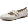 Jana Damen Ballerina Strap Vegan 8-22177-44, Donna