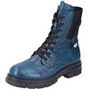Rieker Stivali stringati da donna Z9124, Blu, 41 EU