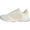 Adidas Donna Ligra 8 Womens Indoor Shoes, off White/Crystal Sand/Cloud White, 44 2/3 EU