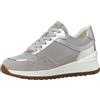 Geox Scarpe da Ginnastica da Donna D DESYA A, Colore Bianco/Argento, 36 EU