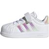 adidas Unisex - Bimbi 0-24 Streettalk Infants Shoes, Ftwr White/Iridescent/Core White, 24 EU