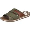 Rieker Sandale Verde Tessile Sintetico