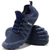 Weweya, scarpe da uomo a piedi nudi, minimalista, per corsa, cross training, Blu (Scarpette a strappo Voltaic 3 Velcro Fade - Bambini), 42.5 EU