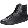 ECCO Ecco Soft 2.0, Stivali Chelsea, Donna, Nero (Black with black sole 56723), 37 EU