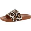 De Fonseca Sandali Donna a Fascia Similscamosciato Fantasia Animalier, Sottopiede in EVA