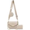 JEEHAN Borse a tracolla trapuntate per le donne Borse a tracolla di design Piccola borsa