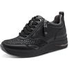 Tamaris Comfort Sneaker da Donna Bassi con Lacci e Cerniera