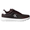Calvin Klein Donna Sneakers Runner Eva Mesh Sportive, Multicolore (Brown out/Green Haze), 41