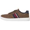 JACK & JONES, Jfwjohnson Pu Combo Sneaker Uomo, Cognac, 45 EU