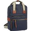 camel active zaino da donna Bari misura media blu