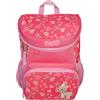 Scooli Children's Backpack for Girls & Boys, Mini Me, Ergonomic Nursery Backpack for 2-5 Years, with Removable Chest Strap, for Nursery, Creche and Kindergarten, pink"
