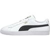 PUMA Basket Classic XXI, Scarpe da Ginnastica, Uomo, Puma White/Puma Black, 37 EU