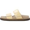 CA'SHOTT A/S Caskimmi Velcro Slide Brevetto, Sandali scorrevoli Donna, Giallo Chiaro, 40 EU
