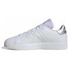 adidas Donna Advantage Base 2.0 Shoes, Ftwr White/Ftwr White/Silver Met., 42 EU