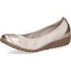 CAPRICE Ballerine da Donna in Pelle, Giallo (Vanilla Comb), 41 EU