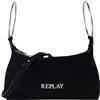 Replay Borsa Fw3004, 0098 nero, Di medie dimensioni
