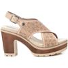 REFRESH - Sandali Donna Beige - Scarpe comode e versatili - Moda casual - Modello 17278002 (Misurare 39)
