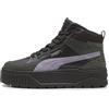 Puma Women Karmen II Idol Mid WTR Sneaker, Flat Dark Gray-Pale Plum-Puma Silver, 40.5 EU