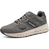 MARCO TOZZI Uomo Sneaker Pelle Soletta estraibile leggero Elegante, grigio (GREY), 46 EU