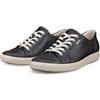 ECCO Soft 7, Scarpe da Ginnastica Donna, Camoscio Metallizzato Argento, 38/38.5 EU