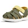 Camper Oruga Sandal K800489, Fisherman Bimbo 0-24, Verde medio 008, 25 EU