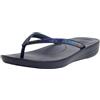 Fitflop Women's iQushion Sparkle Flip Flops, Blu scuro, 41 EU