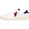 FILA Crosscourt 2 NT Patch, Scarpe da Ginnastica Uomo, White Navy, 42 EU