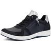 ARA Roma, Scarpe da Ginnastica Donna, Blu Argento, 35 EU Larga