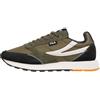 Fila Sneaker da Uomo Run Formation, Olive Night Dark Shadow, 43 EU