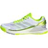 Adidas Donna Crazyquick Lightstrike Padel Shoes, Lucid Lemon/Silver Metallic/Wonder White, 46 2/3 EU