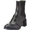 FELMINI FALLING IN LOVE Panarea, Mid Calf Boot Donna, Nero, 36 EU
