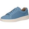 CAPRICE Sneaker da Donna Bassi in Pelle con Lacci, Blu (Lt.Blue Nappa), 37 EU