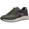 Tamaris Donna Sneaker Bequem, Leopard Combined, 36 EU