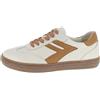 Andrea Conti Damen Low Top Sneaker Freya, Scarpe da Ginnastica Donna, Crema Bianco Brandy, 36 EU