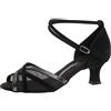Diamant - Diamant Damen Latein Tanzschuhe 035-064-139, Scarpe Da Ballo - Standard & Latino da donna, Nero (Nero (nero)), 40