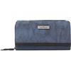 TOM TAILOR Elin, Portafoglio Donna, Blu (Blue), 20x2,5x10,5
