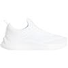 Calvin Klein Donna Sneakers Running Light Sock Mesh con Tirante, Bianco (Bright White/Dk Ecru), 42