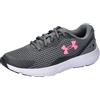 Under Armour Ua W Surge 3, Scarpa da corsa Donna, Pitch Gray White Cerise, 42 EU