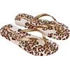Ipanema Donna Animale Print Iii Fem Flipflop, beige oro., 43 EU