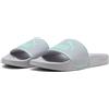 PUMA Leadcat 2.0 JR Slide Sandal, Vibrant Silver-Mint Jelly, 39 EU, Gelatina di menta argentata vibr, 39 EU