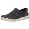 Nunn Bush, Kore, Sneaker da Uomo, Senza Lacci, Mocassini di Tela per Camminare in Città, Blu Scuro, 10 Wide