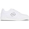Lotto Sneaker Unisex Titanis, Bianco Nero, 46 EU