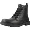Geox Stivaletti J Eclair Bambina, Pistola nera, 40 EU